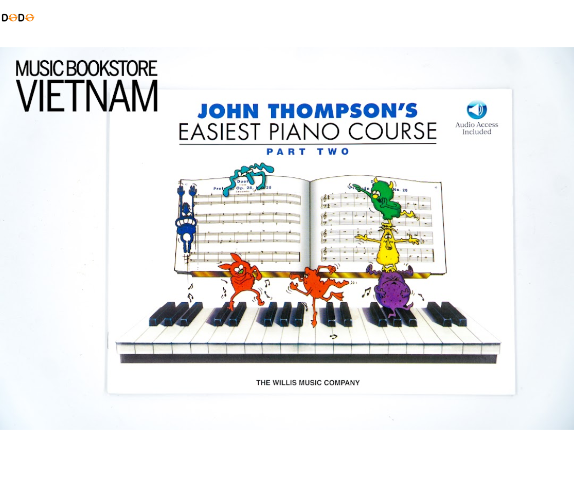 John Thompson Easiet Piano Course (Non CD) Part Two