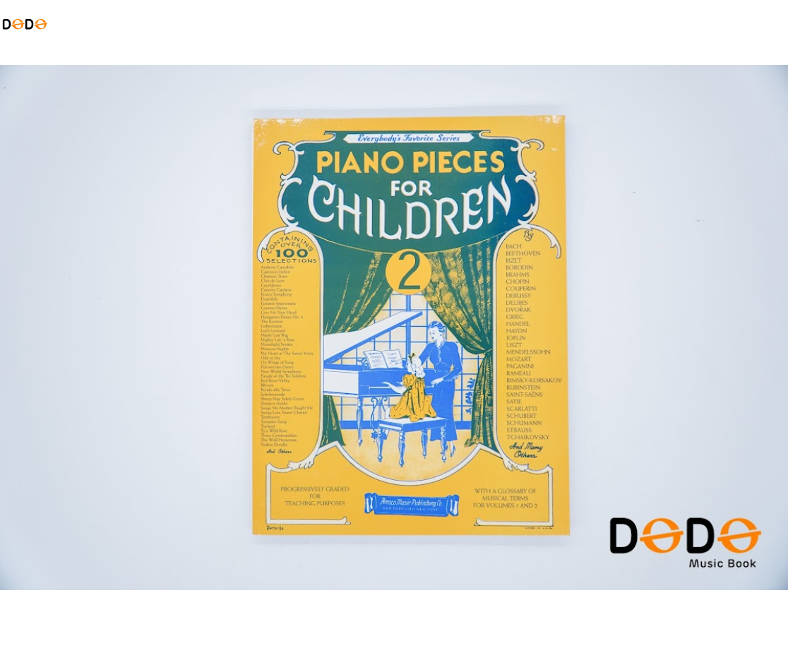PIANO PIECES FOR CHILDREN Everybody's Favorite Series  - 2 (yellow)-3 (green)-blue