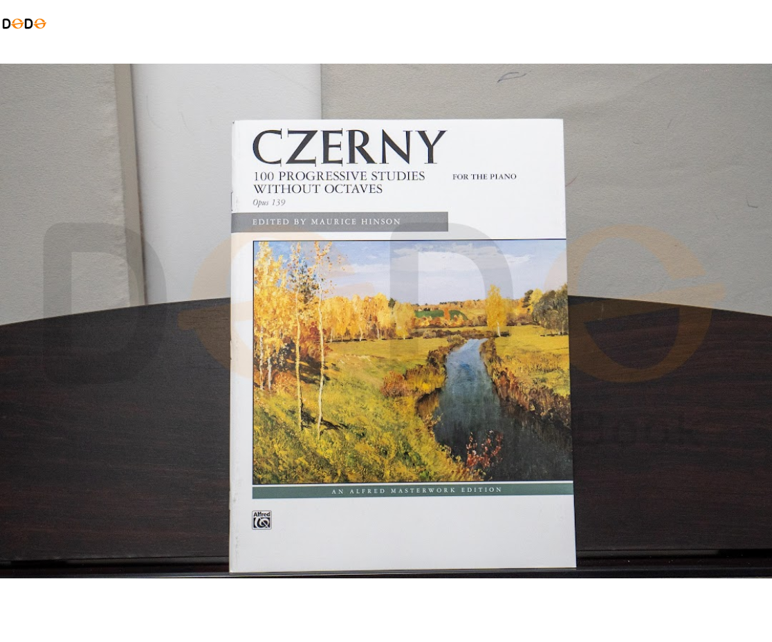 CZERNY 100 PROGRESSIVE STUDIES OP139