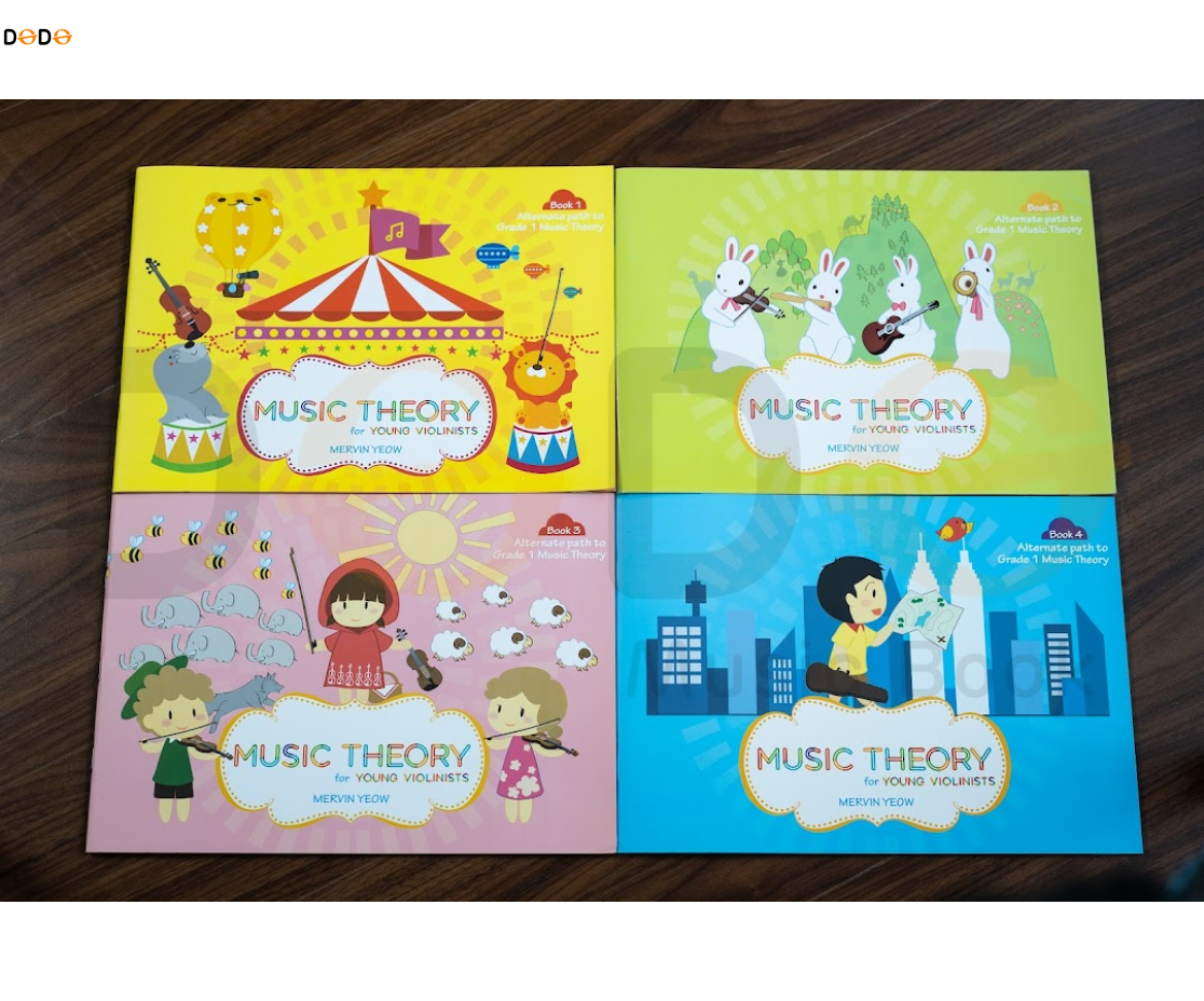 Music theory for young Violist - Level 1-4