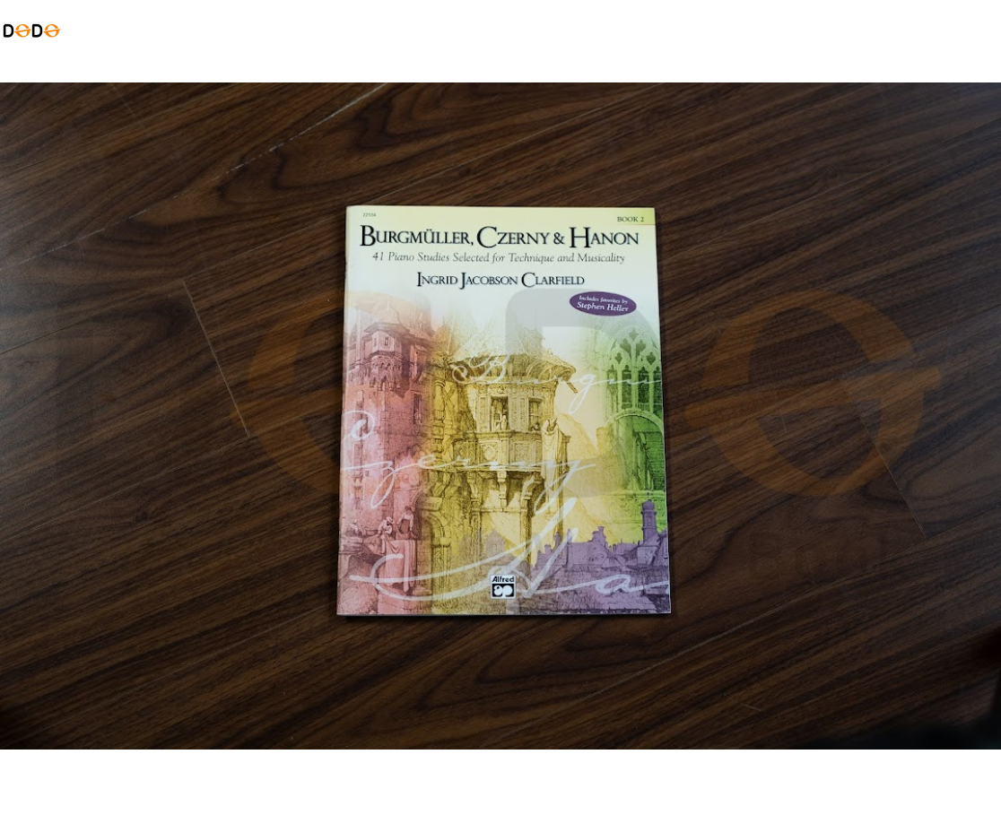 Bugmuller, Czerny, Hanon  - book 2