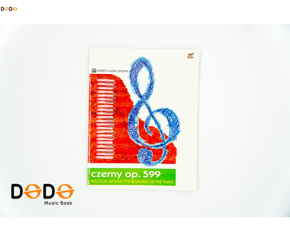 Czerny Op.599 Practical Method for Beginners on the Piano Book