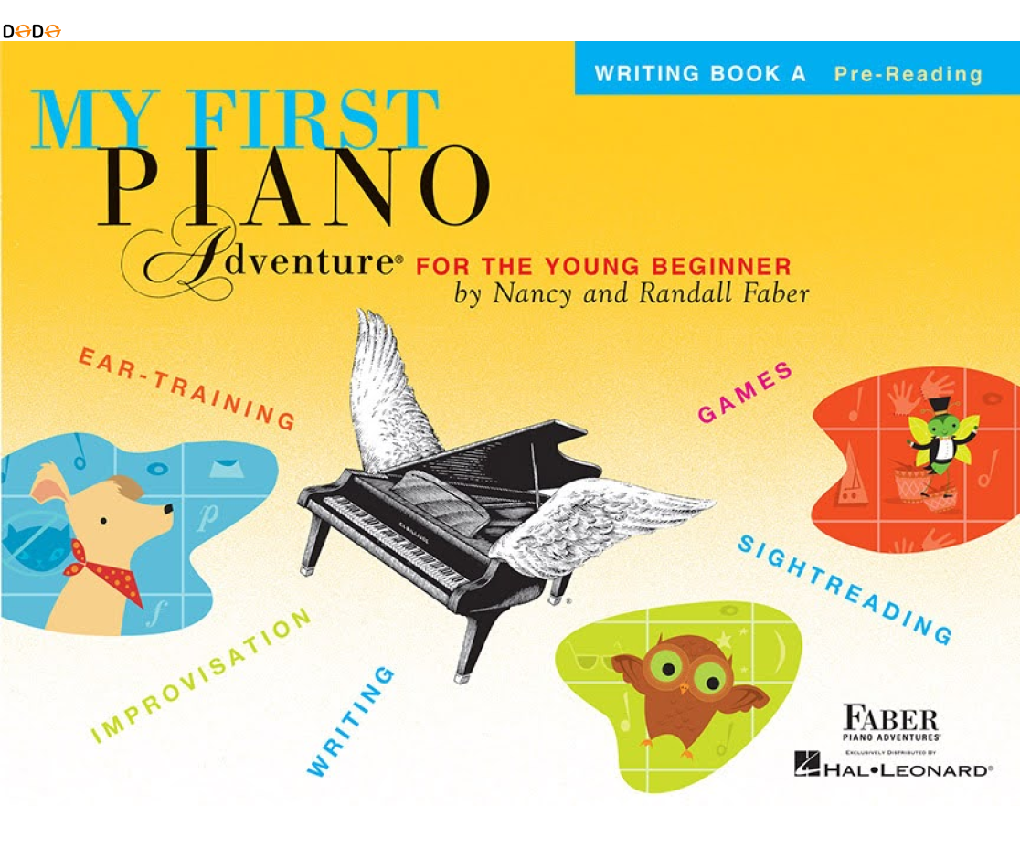 My First Piano Adventures Writing Book A-B-C