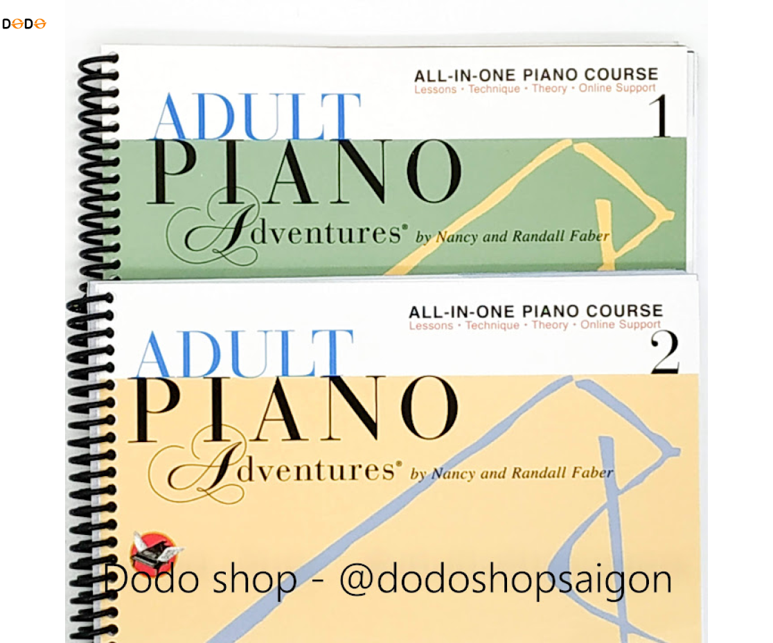 Adult Piano Adventures All-in-one Piano Course - 1-2