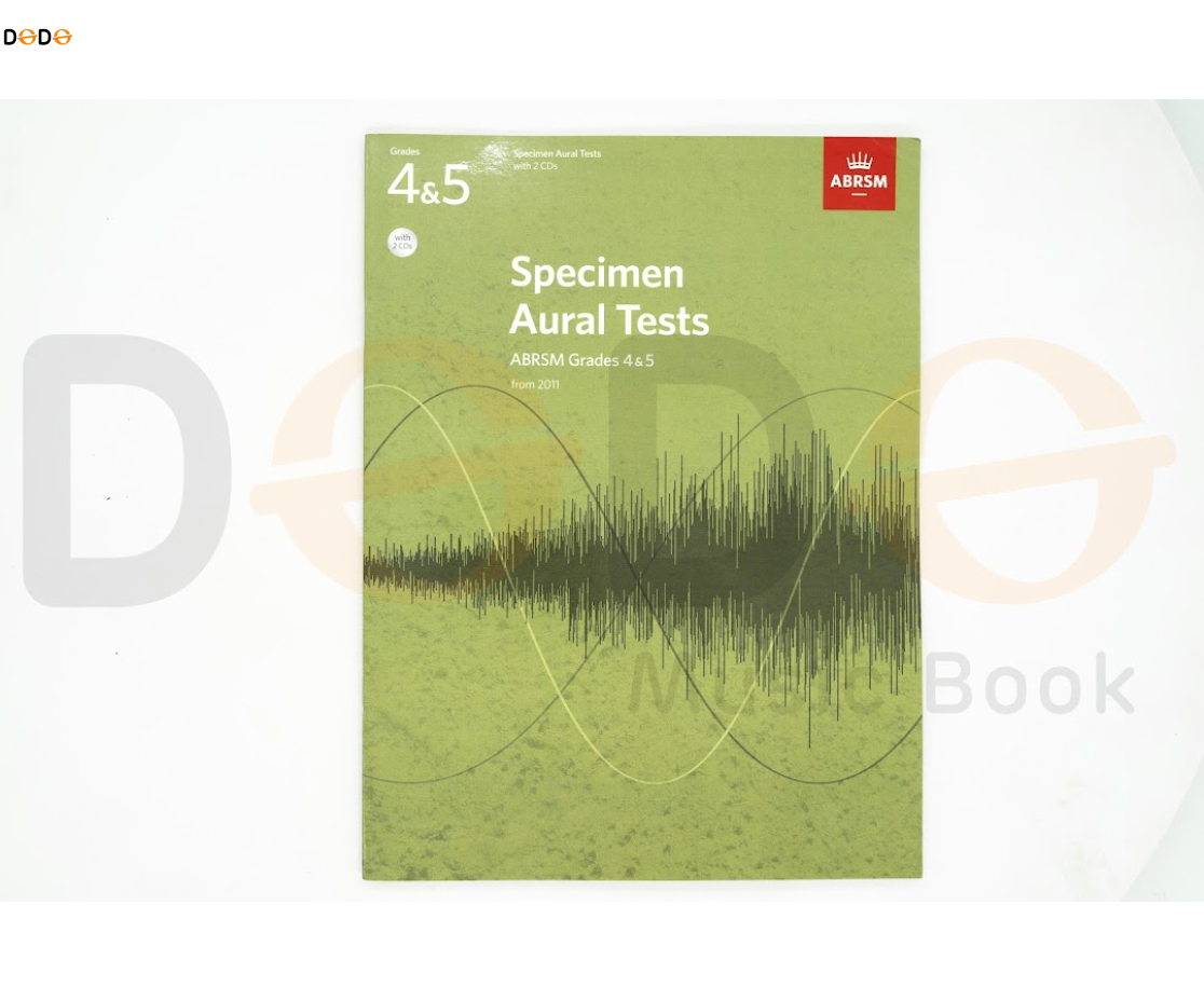 SPECIMEN AURAL TESTS GRADE 4-5 (with CD)