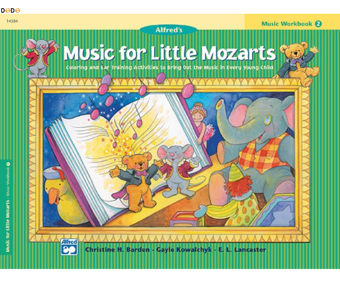 Music for Little Mozarts Music Workbook - book 2