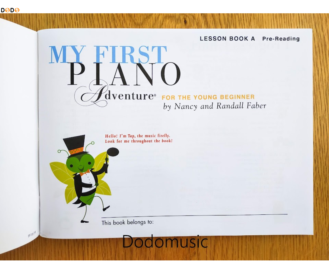 My First Piano Adventures Lesson Book A-B-C