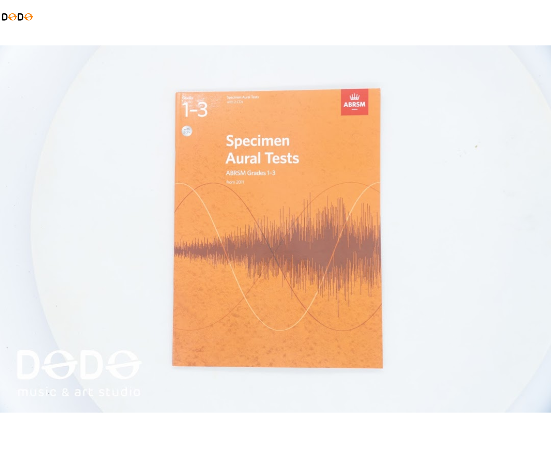 Specimen Aural Tests Grade 1 - 3 w.Au