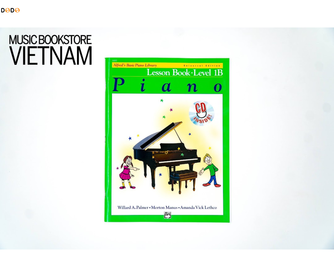 Alfred’s Basic Piano Lesson Book - 1B - non CD
