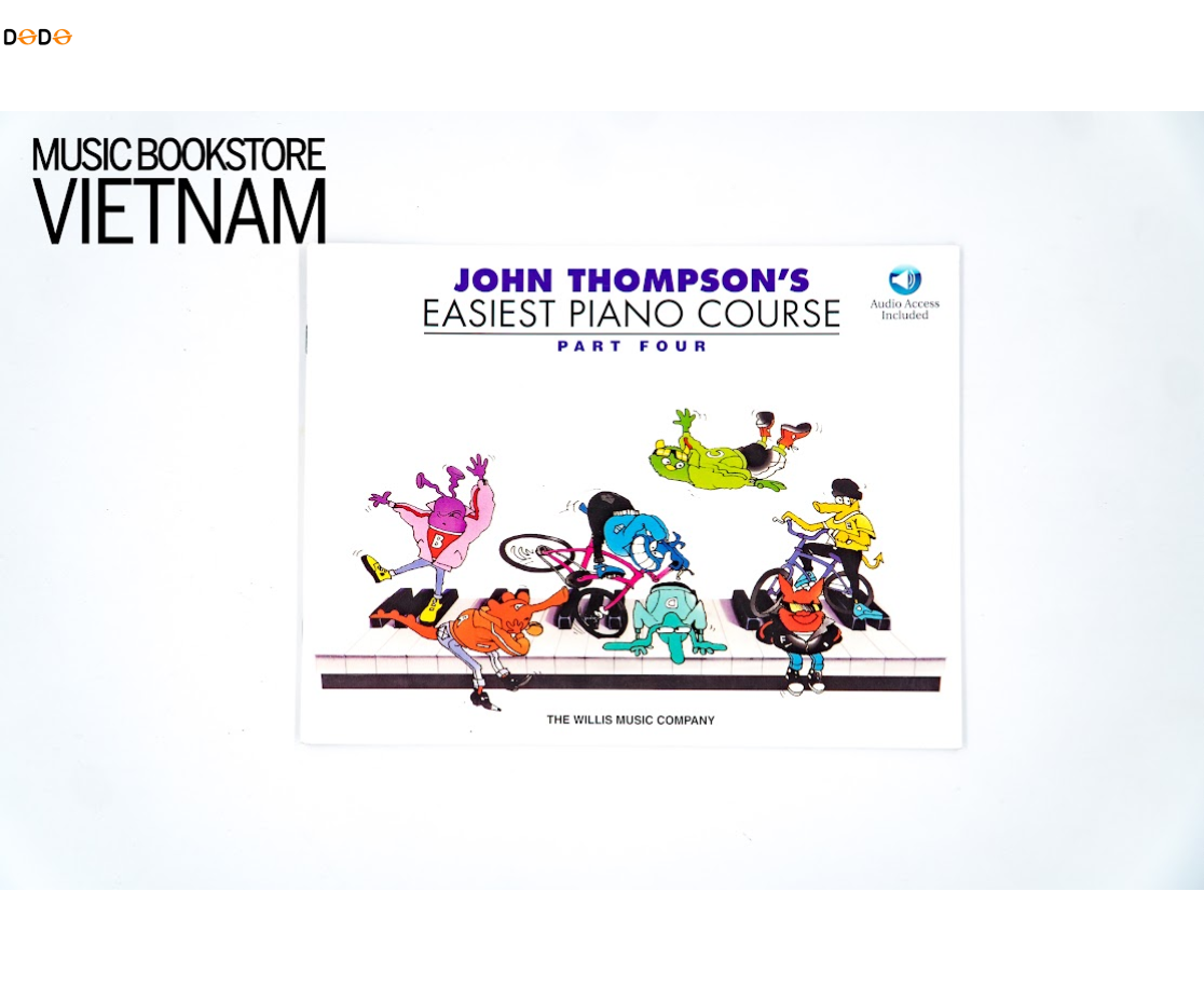 John Thompson Easiet Piano Course (Non CD) Part Four