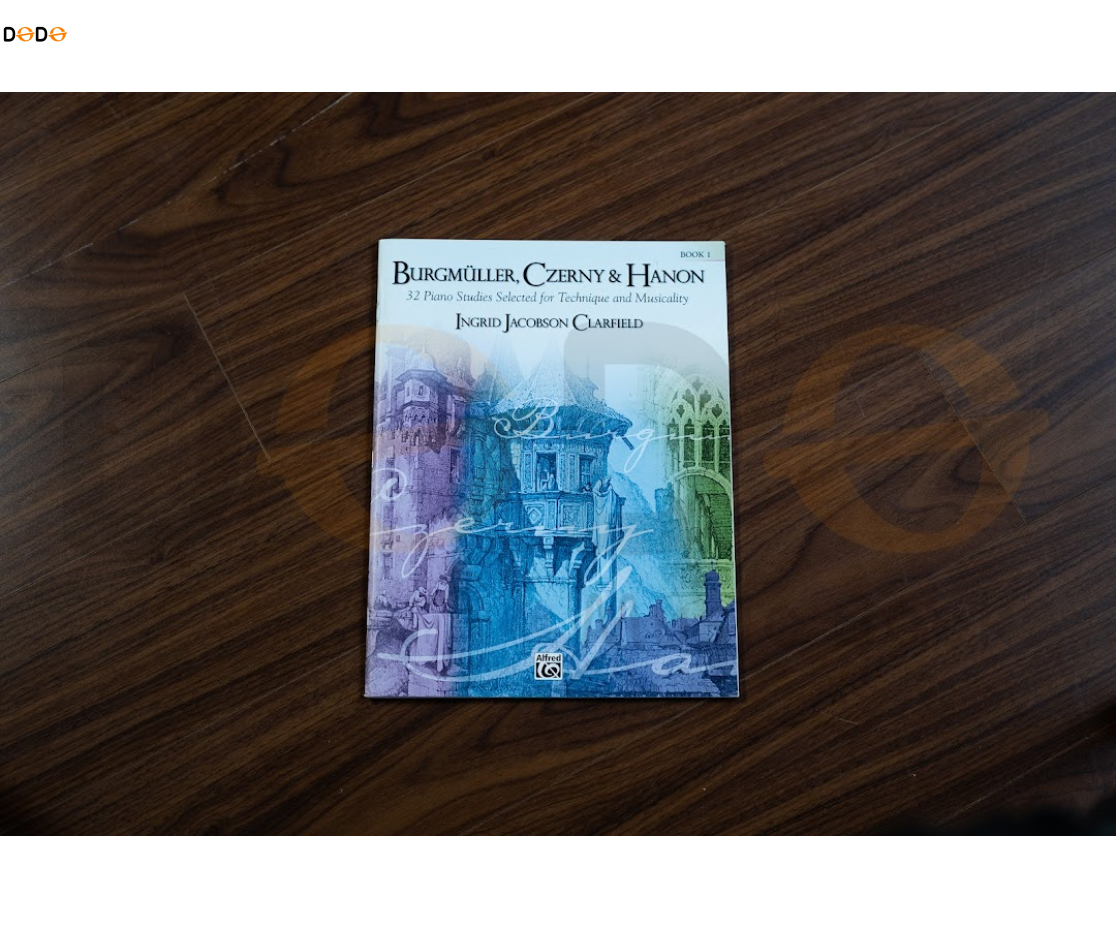 Bugmuller, Czerny, Hanon  - Book 1