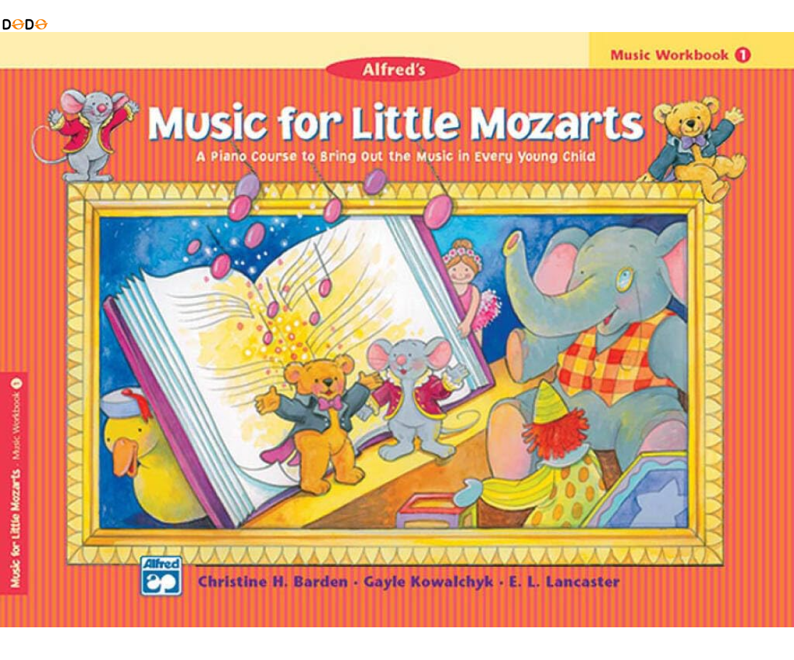 Music for Little Mozarts Music Workbook - book 1