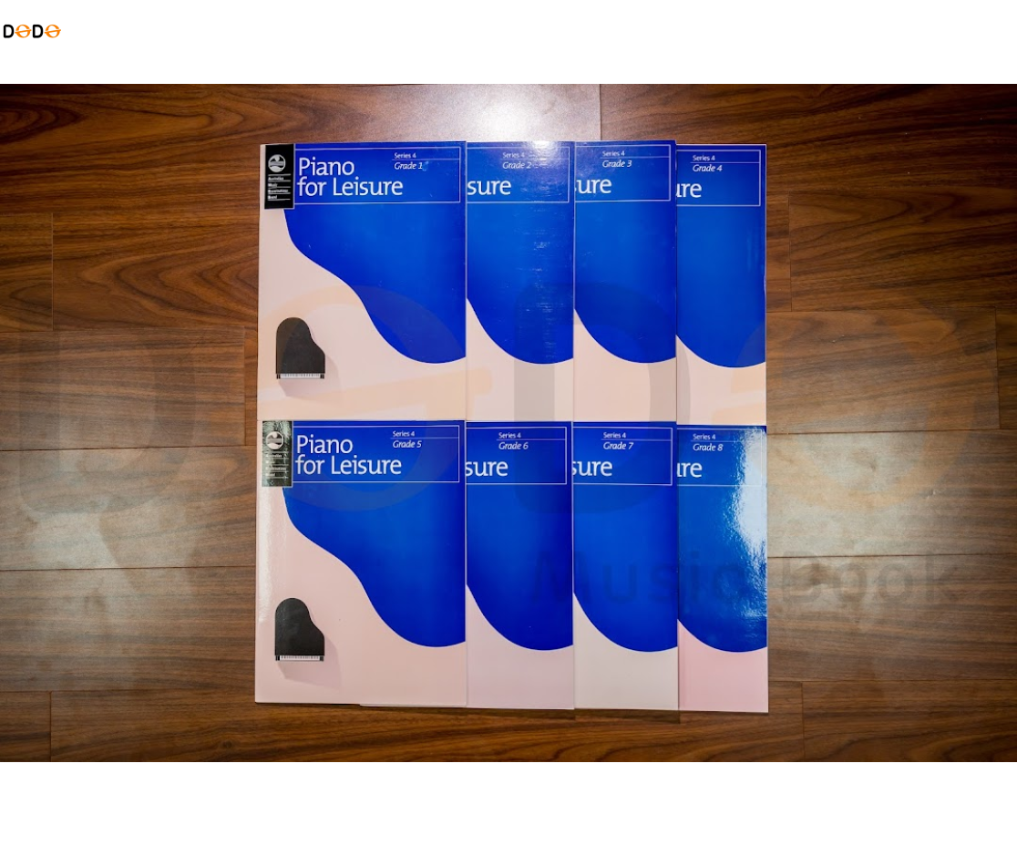 PIANO FOR LEISURE Series 4 Grade Book - Pre-G1-G4
