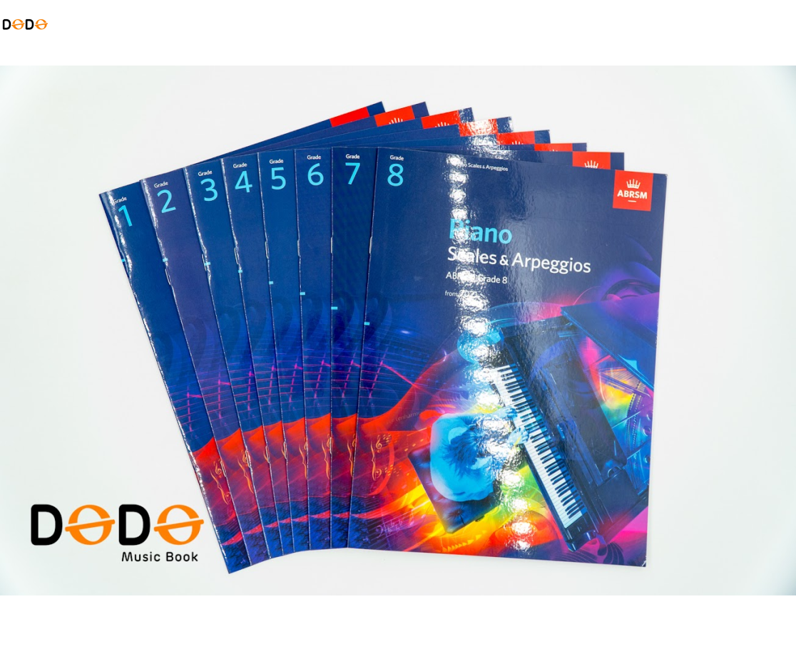 Piano Scales & Arpeggios from 2021, ABRSM - grade 8