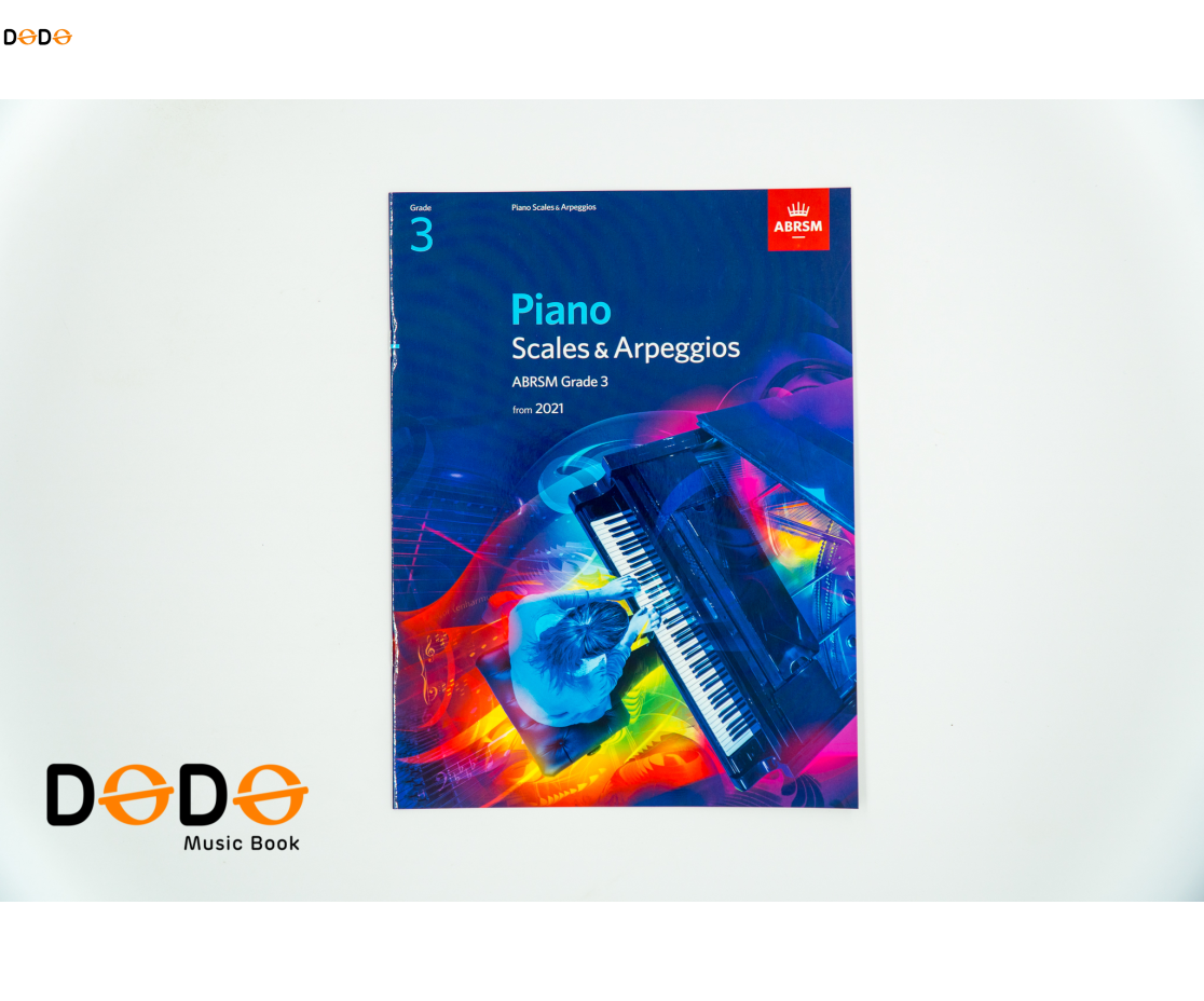 Piano Scales & Arpeggios from 2021, ABRSM - grade 3