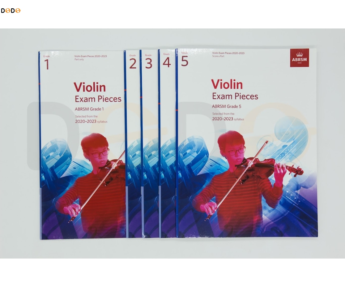 Violin Exam pieces 2020 - 2023 - Grade 4