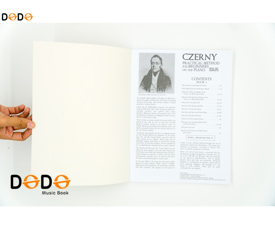 Czerny Op.599 Practical Method for Beginners on the Piano Book