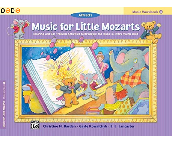 Music for Little Mozarts Music Workbook - book 4