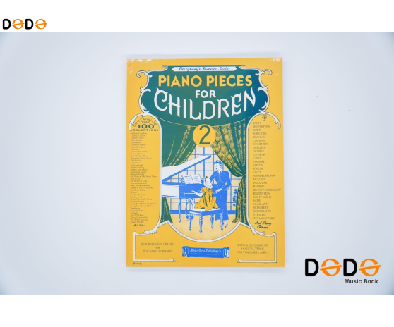 PIANO PIECES FOR CHILDREN Everybody's Favorite Series  - 2 (yellow)-3 (green)-blue