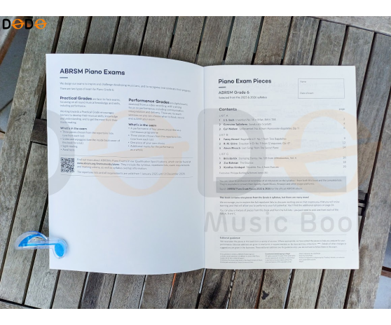 Piano Exam Pieces 2025 & 2026 - Grade 6