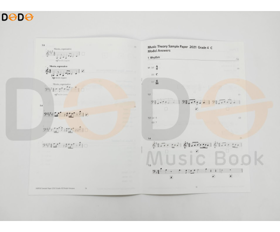 More Music Theory Sample Papers Model Answers, ABRSM 2021 - Grade 4