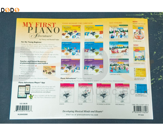 My First Piano Adventures Writing Book A-B-C