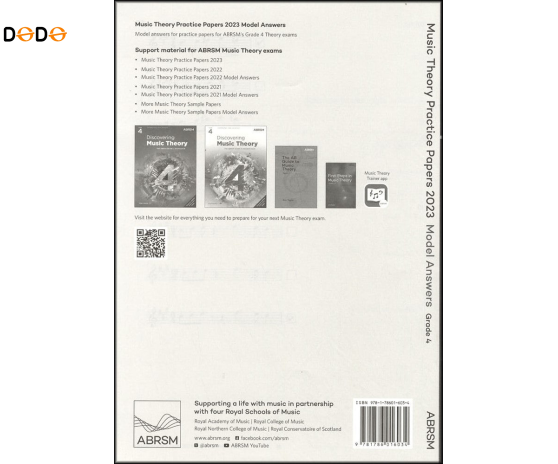 ABRSM More Music Theory Sample Papers 2021 - Grade 4