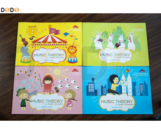 Music theory for young Violist - Level 1-4