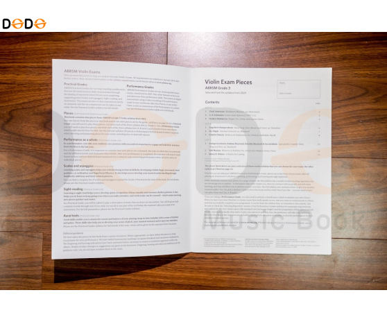 Violin Exam Pieces 2024 - Grade 3