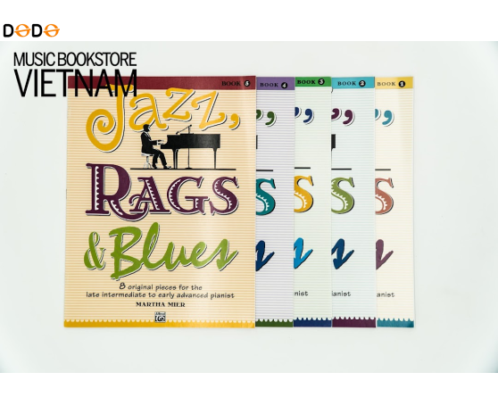 Jazz, Rags & Blues for Piano Book 1-5