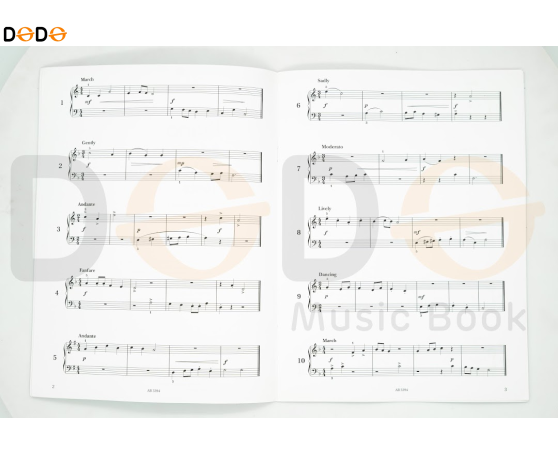 PIANO SPECIMEN SIGHTREADING TESTS GRADE 1