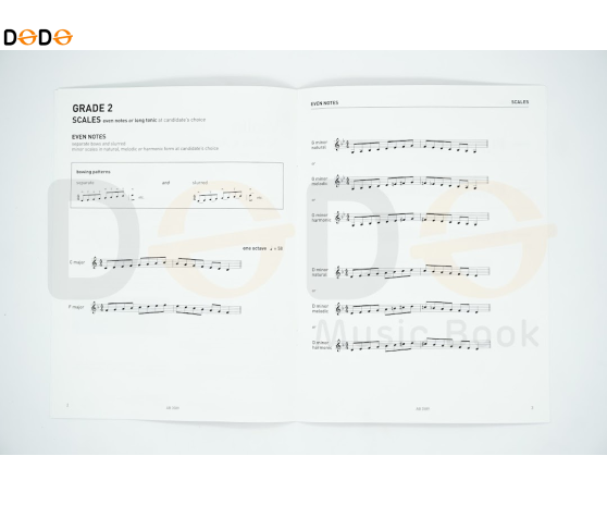 ABRSM Violin Scale & aperggios - Grade 2