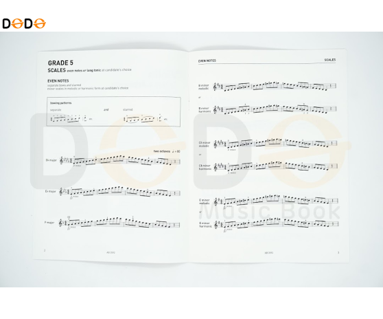 ABRSM Violin Scale & aperggios - Grade 5
