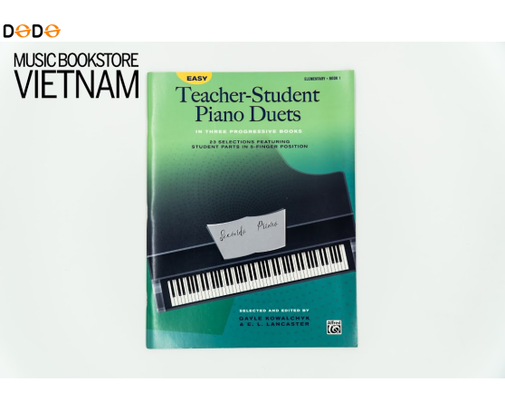 Teacher-Student Piano Duet  - book 1-3