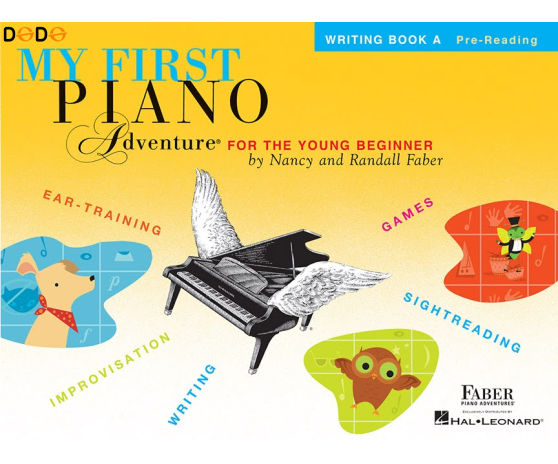 My First Piano Adventures Writing Book A-B-C