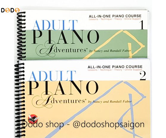 Adult Piano Adventures All-in-one Piano Course - 1-2