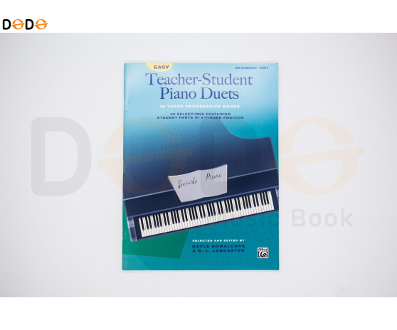 Teacher-Student Piano Duet  - book 1-3