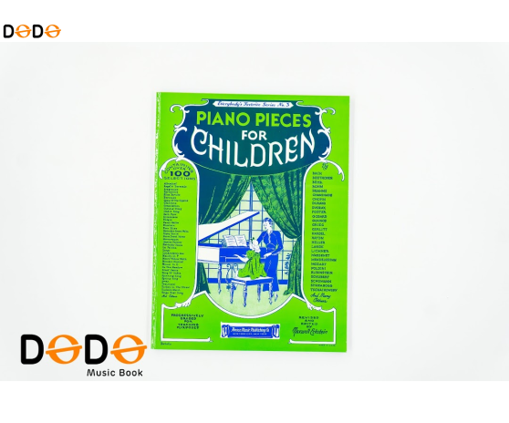 PIANO PIECES FOR CHILDREN Everybody's Favorite Series  - 2 (yellow)-3 (green)-blue