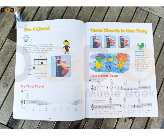 Alfred's kid's ukulele course - Level 1-2