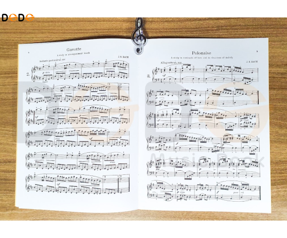 Schirmer's FIRST LESSONS IN BACH BOOK 1-2 PIANO SOLO