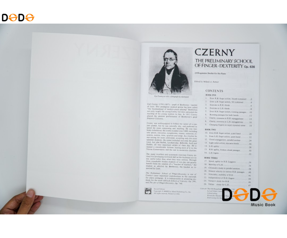 Czerny: Preliminary School of Dexterity Opus 636