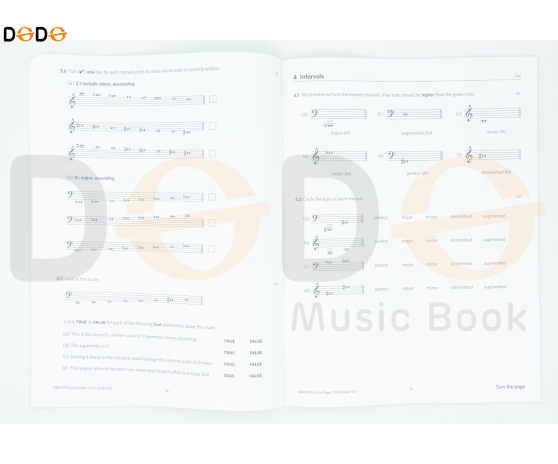 Music Theory practice papers 2022 - 4