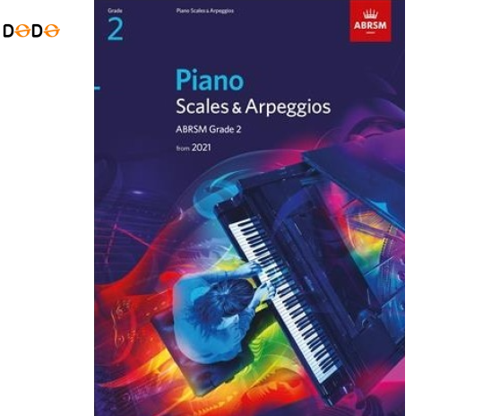 Piano Scales & Arpeggios from 2021, ABRSM - grade 2