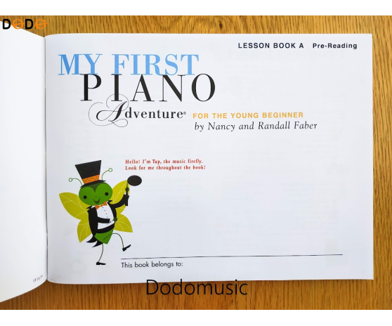 My First Piano Adventures Lesson Book A-B-C