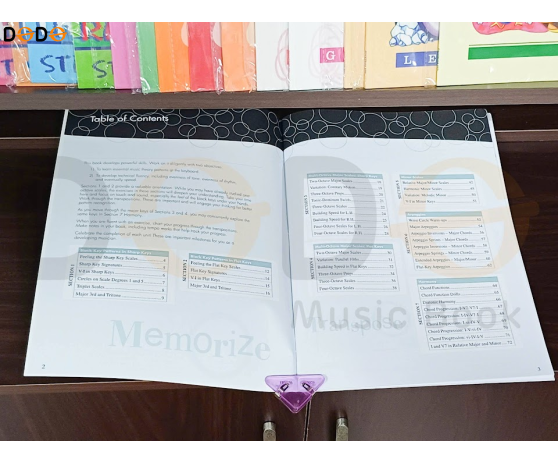Piano Adventure Scale and Chord - Book 1-3