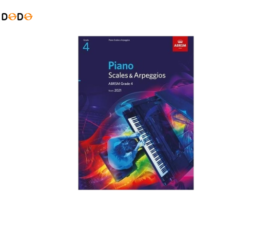 Piano Scales & Arpeggios from 2021, ABRSM - grade 4