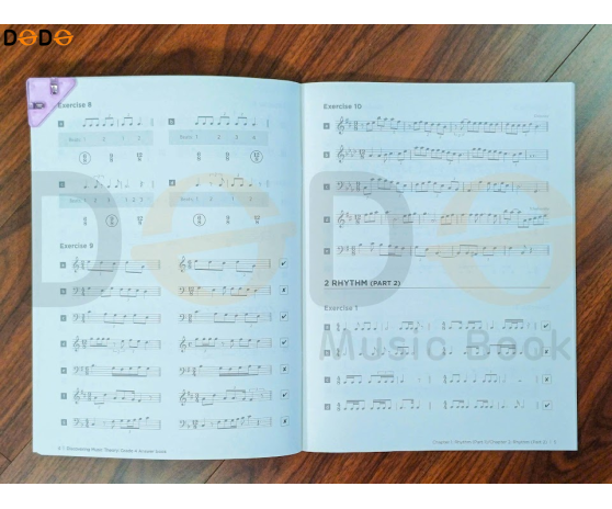 Discovering Music Theory, The ABRSM Workbook - Grade 4 Answer Book
