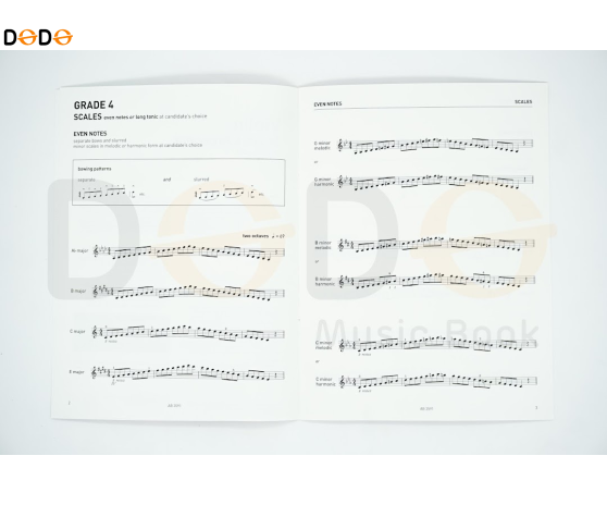 ABRSM Violin Scale & aperggios - Grade 4