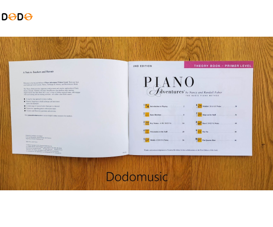 Piano Adventure Theory - primer-1-5