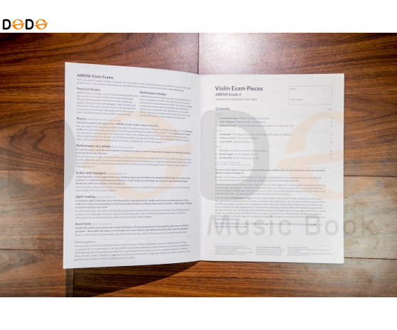 Violin Exam Pieces 2024 - Grade 4
